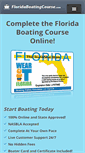 Mobile Screenshot of floridaboatingcourse.com